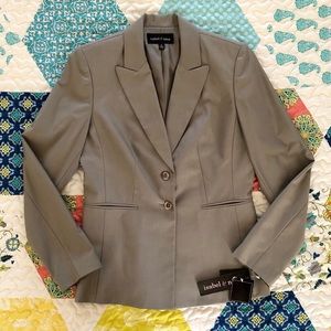 NWT Isabel & Nina Clay Heather Blazer, Size 6